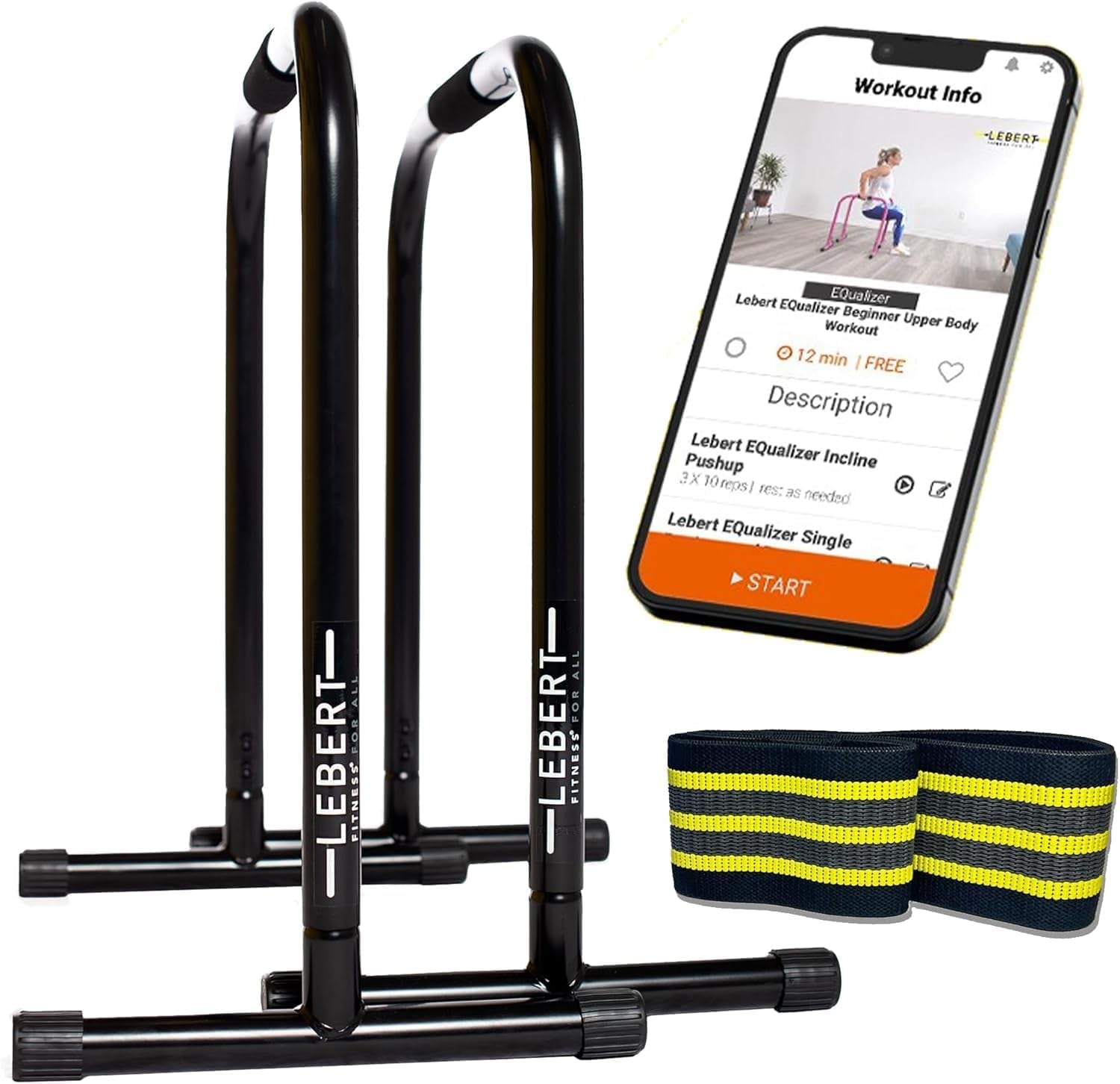 Lebert Equalizer Total Body Strengthener – Dip Station - Standard & XL
