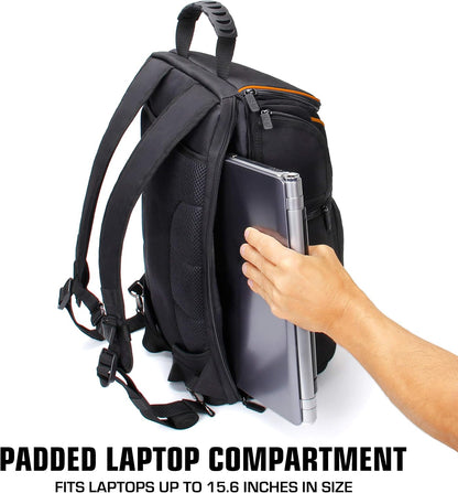 Camera Backpack for Photographers Dslr/Slr/Mirrorless Camera Bag with Laptop Slot, Rain Cover, Tripod Holder